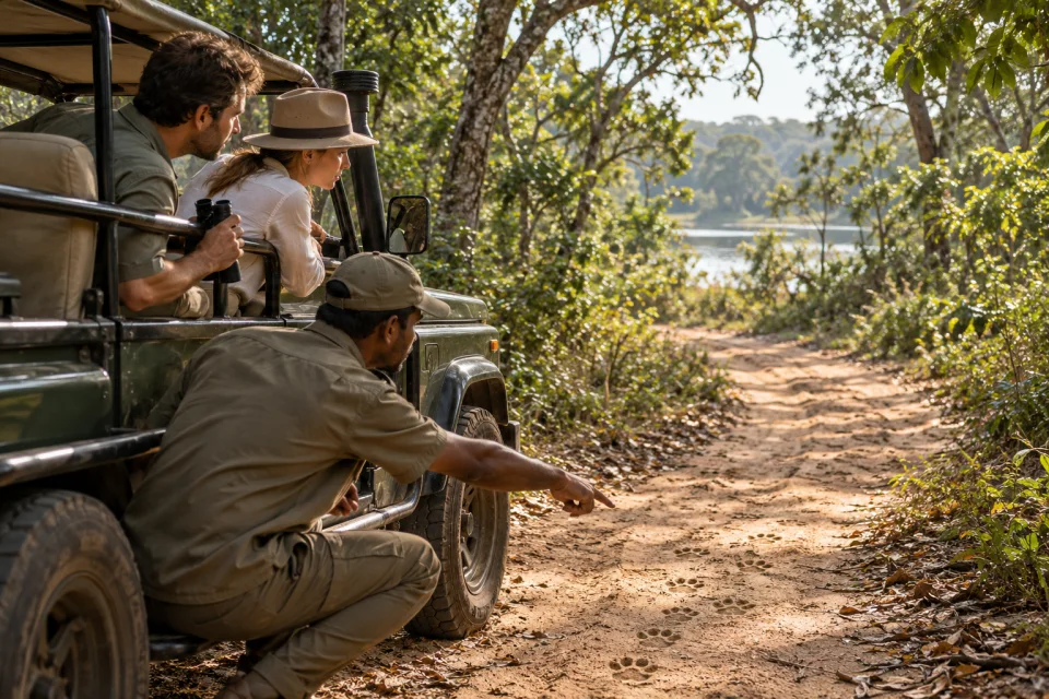Private safari in Wilpattu